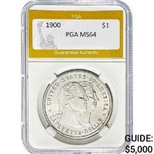 1900 Lafayette Dollar PGA MS64  MS64