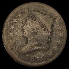 1810 Classic Head Large Cent NICELY CIRCULATED