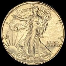 1942-D Walking Liberty Half Dollar UNCIRCULATED