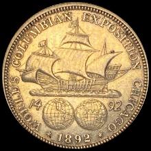 1892 Silver Columbian Exposition Half Dollar UNCIRCULATED