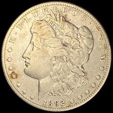 1892-O Silver Morgan Dollar ABOUT UNCIRCULATED