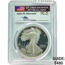 1990 Silver Eagle PCGS PR70 DCAM