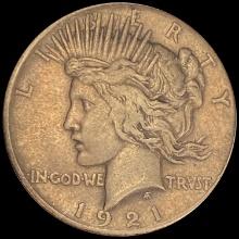 1921 Silver Peace Dollar LIGHTLY CIRCULATED