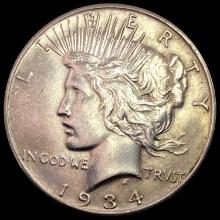 1934 Peace Dollar CLOSELY UNCIRCULATED