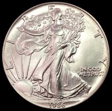 1986 American Silver Eagle GEM BU