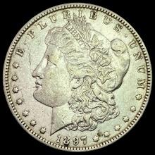 1897 Morgan Silver Dollar CLOSELY UNCIRCULATED