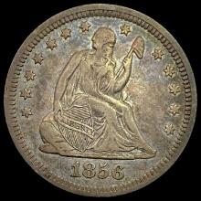 1856 Seated Liberty Quarter CLOSELY UNCIRCULATED