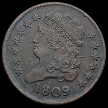 1809 Classic Head Half Cent UNCIRCULATED
