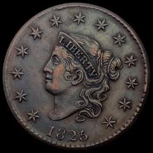 1825 Classic Head Large Cent CLOSELY UNCIRCULATED