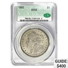 1902 Morgan Silver Dollar CAC AU58
