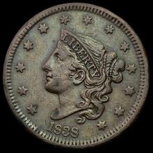 1838 Coronet Head Large Cent UNCIRCULATED