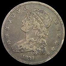 1831 Capped Bust Quarter LIGHTLY CIRCULATED