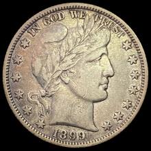 1899-O Barber Half Dollar LIGHTLY CIRCULATED