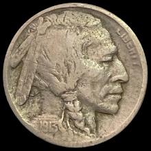 1915-S Buffalo Nickel LIGHTLY CIRCULATED