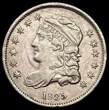 1835 Capped Bust Half Dime CLOSELY UNCIRCULATED