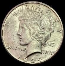 1924-S Peace Dollar UNCIRCULATED