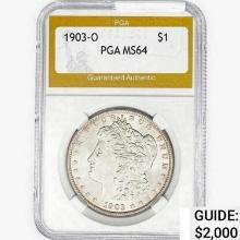 1903-O Morgan Silver Dollar PGA MS64