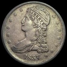 1837 Capped Bust Half Dollar CLOSELY UNCIRCULATED