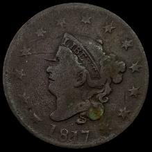 1817 Coronet Head Large Cent NICELY CIRCULATED