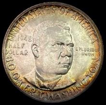 1948-S Booker T. Washington Half Dollar CHOICE BU