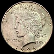 1928-S Peace Dollar UNCIRCULATED