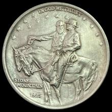 1925 Stone Mountain Half Dollar CLOSELY UNCIRCULATED