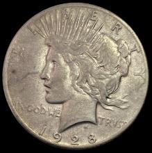 1928 Peace Dollar NICELY CIRCULATED