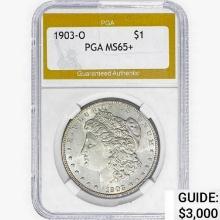 1903-O Morgan Silver Dollar PGA MS65+