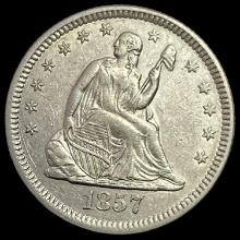 1857-O Seated Liberty Quarter UNCIRCULATED