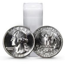 $10 Face Value 90% Silver Quarters BU
