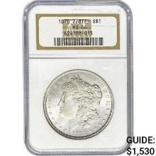 1878 7/8TF Morgan Silver Dollar NGC MS64