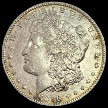 1896-O Morgan Silver Dollar ABOUT UNCIRCULATED
