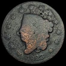 1822 Coronet Head Large Cent NICELY CIRCULATED