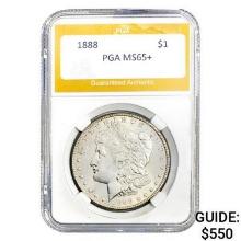 1888 Morgan Silver Dollar PGA MS65+  MS65+