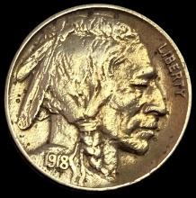 1918-D Buffalo Nickel CLOSELY UNCIRCULATED