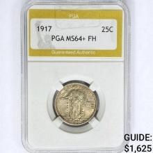 1917 Standing Liberty Quarter PGA MS64+ FH
