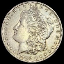 1892 Morgan Silver Dollar CLOSELY UNCIRCULATED