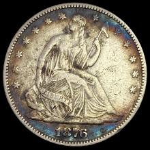 1876 Seated Liberty Half Dollar NICELY CIRCULATED