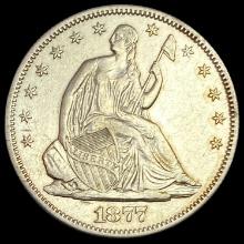 1877-S Seated Liberty Half Dollar UNCIRCULATED