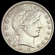 1900-S Barber Half Dollar CHOICE AU