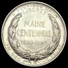 1920 Maine Centennial Half Dollar CHOICE BU