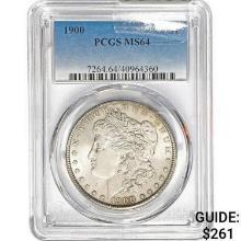 1900 Morgan Silver Dollar PCGS MS64