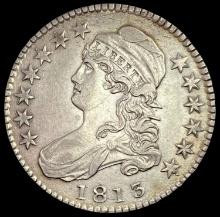 1813 Capped Bust Half Dollar CHOICE AU