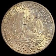1936 Rhode Island Half Dollar GEM BU