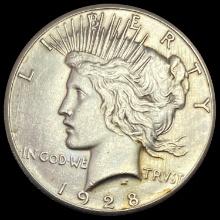 1928 Peace Dollar CLOSELY UNCIRCULATED