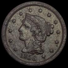 1856 Braided Hair Large Cent CLOSELY UNCIRCULATED
