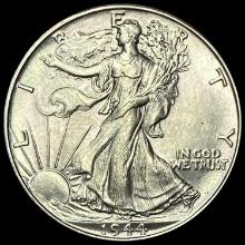 1944 Walking Liberty Half Dollar GEM BU