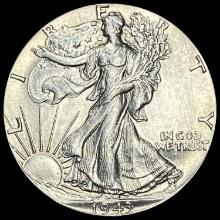 1943 Walking Liberty Half Dollar GEM BU