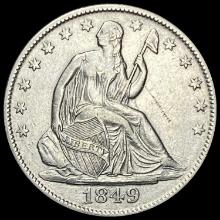 1849-O Seated Liberty Half Dollar CLOSELY UNCIRCULATED