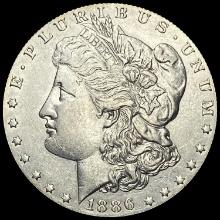 1886 Morgan Silver Dollar CLOSELY UNCIRCULATED